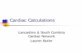 Cardiac Calculations - csnlc.nhs.uk · PDF fileObjective The major objective of haemodynamic monitoring is to evaluate the performance of the heart as a pump A number of haemodynamic
