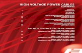 HIGH VOLTAGE POWER CABLES - Bahra Cables · PDF filehigh voltage power cables contents hv cables for saudi electricity company general technical single core xlpe cable, 38/66(72.5)kv
