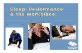 Sleep, Performance & the Workplace - Sleep Center of ... · PDF fileOverview ¾Why Sleep is Important ¾TheConsequencesofFatigueintheWorkplaceThe Consequences of Fatigue in the Workplace
