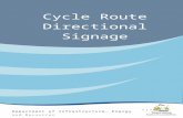 Web viewSandy Bay to the Institute for Marine and Antarctic Studies ... the Cycle Route Directional Signage Manual and other local manuals/instructions