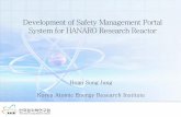 Development of Safety Management Portal System for · PDF fileDevelopment of Safety Management Portal System for HANARO Research Reactor ... Industrial safety ... Offsite radiation