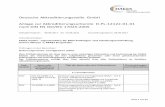 Deutsche Akkreditierungsstelle GmbH Anlage zur ... · PDF fileEMV IEC 61000-4-12:2006 Elektromagnetische Verträglichkeit (EMV) - Teil 4-12: Prüf- und Messverfahren - Störfestigkeit