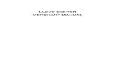 LLOYD CENTER MERCHANT MANUAL - Mallfinder · PDF fileThis Merchant Manual has been prepared for the convenience of all merchants at Lloyd ... Mystery Shopping