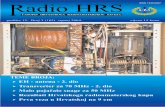 HRS broj3 04 - · PDF fileRadio HRS - 3/2004 3 Uvodnik Poštovani čitatelji, Pred vama je novi broj časopisa Radio HRS. Ove retke pišem u predvečerje odlaska na međunarodni