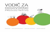 Vodič za - Eurobank Srbija · PDF file4 Bez obzira na uslovljavajuće faktore, odgovorno poslovanje za kompanije predstavlja način da se ostvari konkurentska prednost na tržištu