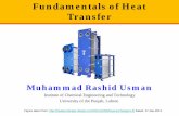 Fundamentals of Heat Transfer - University of the Punjabpu.edu.pk/images/image/Lecture-Notes/CHE-2016-Part-V.pdf · Fundamentals of Heat Transfer . Muhammad Rashid Usman . Institute