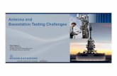 Antenna and Basestation Testing Challenges - Rohde & · PDF fileAntenna and Basestation Testing Challenges ... Senior Director Target Account Management ... Increasing RAN site capacity