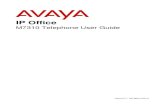Avaya M7310 IP Office Telephone User  · PDF fileM7310 Telephone User Guide Page 4 IP Office - Issue 01f (22 March 2011) 12.8.14 Group Listen