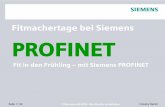 Fitmachertage bei Siemens PROFINET - kleissler-online.de Schulungsunterlagen/Profinet... · Die beiden SIMOTION Steuerungen sind jeweils als I-Device mit RT der SIMATIC CPU zugeordnet.
