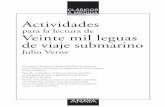 CLÁSICOS A MEDIDA 10 12 14 Actividades Veinte mil leguas ... · PDF fileNombre y apellidos ... en una enciclopedia