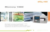 Memory 1000 - Home eliwellstore.comeliwellstore.com/.../Memory1000_BRO_CT123000_rel.0212_IT-EN-DE-F… · Memory 1000 cuenta con una serie de hasta 10 entradas ... Ingressi NTC NTC