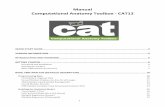 Manual Computational Anatomy Toolbox - CAT12 - uni  · PDF fileManual Computational Anatomy Toolbox - CAT12 QUICK START GUIDE ... CALLING CAT FROM THE UNIX COMMAND LINE