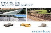 MURS DE SOUTENEMENT - Marlux France · PDF fileLe bloc Vivaldi Bloc creux à usages multiples pour l’environnement, ara térisé par une totale souplesse d’emploi. Gris Provence