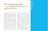 Technologie performance sportive - · PDF file100 La chimie et le sport signiﬁ cative, voire détermi-nante. Que signiﬁ ent des records accomplis avec des technologies complètement