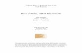 Rare Shocks, Great Recessions - Serving the Second ... · PDF fileRare Shocks, Great Recessions Vasco Cúrdia, Marco Del Negro, ... instance, the extent to which the Great Recession