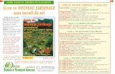 " Guide du nouveau jardinage sans travail du sol ... · PDF file49 GUIDE DU NOUVEAU JARDINAGE - édition 2013 Ne plus travailler le sol des jardins, est-ce possible ? Chapitre 1 -