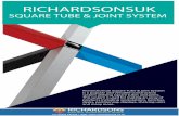 RICHARDSONSUK CONSTRUCTIO… · We deliver on time, every time. Order now +44 (0)1302 310113 SALES@BDSTL.COM Richardsonsuk Square Tube & joint System is a popular and versatile ...