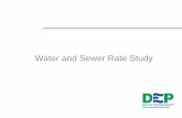 Water and Sewer Rate Study - City of New · PDF file2. Rate Study Overview. Study Objectives Primary objective of study is to analyze different rate structures and charges, with particular