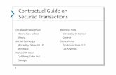Contractual Guide on Secured Transactions (UNCITRAL ... · PDF fileOutline •Introduction •Pre-contractual matters ... Contractual Guide on Secured Transactions Christiane Wendehorst