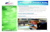 Baking & Pastry Arts - e1b.org by Division/Career and Tech Ed... · PDF file• Baking and Pastry Arts offers students an opportunity to understand what goes into creating beautiful