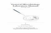 General Microbiology Laboratory Manual - themodern.farmthemodern.farm/studies/Microbiology-Laboratory-Manual.pdf · Contents Lab Exercise Description Page 1 Microbiological Growth