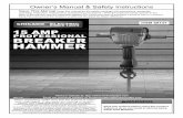 Electric Hammer 68147 - Harbor Freight Toolsmanuals.harborfreight.com/manuals/68000-68999/68147.pdf · Page 2 For technical questions, please call 1-888-866-5797. Item 68147 S AFET