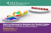 How to Succeed in Business by Really Trying - · PDF fileHow to Succeed in Business by Really Trying: ... No visit to a city known for its blues, funk and soul would be complete without