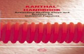 KANTHAL HANDBOOK - Hi-Temp Products Corp. · PDF fileKANTHAL® HANDBOOK Resistance Heating Alloys and Systems for Industrial Furnaces