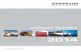 ZEPPELIN AT A GLANCE - zeppelin- · PDF fileTotal for Zeppelin Group 1) EURm 2,301 2,434 2,550 2,429 2,046 ... sanctions, which have led to a considerable decline in sales in both