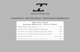 ENERGY EFFICIENT TRANSFORMERS - Hammond  · PDF fileData subject to change without notice. SECTION 10 ENERGY EFFICIENT TRANSFORMERS 205 SECTION 10 FOR TERMINATION DETAILS