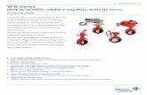 PBVFB Butterfly04 2014 VFB Series - Johnson · PDF filePBVFB Butterfly04 2014 VFB Series PN16 (6/10) DN25...DN500 2-way Wafer Butterfly Valves Product Bulletin Low Seating/Unseating