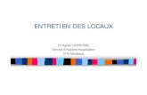 ENTRETIEN DES LOCAUX - intratest.pictavix.infointratest.pictavix.info/wp-content/2007/08/9-entretien-des-locaux... · Dr A.Lasheras - Service Hygiene - CHU Bordeaux - 2007 Classification