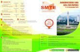 brochure conference smte 8th -A3-fmipa.unj.ac.id/smte/sites/default/files/smte_brochure.pdf · also welcome. ŸAssessment and ... conference dinner and tour. . Title: brochure conference