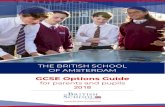 GCSE Options Guide - · PDF fileGCSE Drama aims to instill in learners the ability to construct, collaborate and critically analyse theatrical performance both on the stage as well