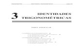 TRIGONOMETRÍA IDENTIDADES · PDF fileTRIGONOMETRÍA IDENTIDADES TRIGONOMÉTRICAS página 41 1 sen 1 csc θ θ = 2 cos 1 sec θ θ = 3 tan 1 cot θ θ = 4 cot 1 tan θ θ = 5 sec 1