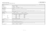 2012 Audi A4 Technical specifications - AudiWorld · PDF file2012 Audi A4 Technical specifications 155 kW 350 nm. Page 2 of 2 Technical specifications (continued) 2012 Audi A4 2.0