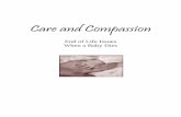 Care and Compassion - Alabama Department of Public · PDF fileCare and Compassion End of Life ... 20,000 babies die as newborns. ... Able to respond to parents’ grief and pain without