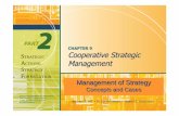 CHAPTER 9 Cooperative Strategic  · PDF fileCHAPTER 9 Cooperative Strategic ... •Joint Venture ... •Establish a franchise in a new market •Maintain market stability
