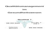 Qualitätsmanagement im Gesundheitswesen · PDF file4.7 Kontinuierliche Qualitätsverbesserung und der PDCA-Zyklus _____45 4.8