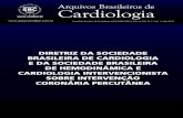 Diretriz da Sociedade Brasileira de Cardiologia e da ... · PDF filediretriz da sociedade brasileira de cardiologia e da sociedade brasileira de hemodinÂmica e cardiologia intervencionista
