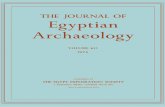 THE JOURNAL OF Egyptian Archaeology - Giza Pyramids library/wood_jea_60_1974.pdf · THE JOURNAL OF Egyptian Archaeology ... debris of the original structure. All of the triads, ...