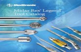 Midas Rex Legen d Tool Catalog - · PDF file2 Legend®Attachments and Tools Legend® Standardization - Saves Time and Money Legendary performance with classic form and function Simplified