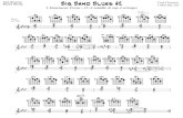 Ted Greene Blues Study Key Of Al) 10 3 Statement Form - (V ... · PDF fileTed Greene Blues Study Key Of Al) 10 3 Statement Form - (V-2 middle & top 4 strings) Ted Greene 1985-06-29
