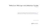 VMware Mirage Installation Guide - Mirage 5pubs.vmware.com/mirage-52/topic/com.vmware.ICbase/PDF/mirage... · VMware Mirage Installation Guide Mirage 5.2 This document supports the