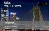 Nokia VoLTE & VoWiFi - Network Eventos VIL… · BSC RNC 4G MGW MRFP Nokia New Elements Existing Elements IN MME GGSN LI HSSVMS AAAPCRF HLR ... Nokia VoLTE & VoWiFi Author: Administrador