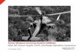 Aerial Weapon Scoring System (AWSS) · PDF fileOnly fielded system worldwide for Attack Helicopter live fire training. ... AWSS required operational ... Aerial Weapon Scoring System