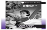 Training of Trainers - of Trainers/Trainer Guide/TOT_TG_Pre...â€¢ Send selected candidates invitations to the Training of Trainers event, describing the training, accommodation