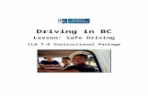 Giving Warnings - Clicklaw Web viewStudents can confirm their predictions by scanning for information in the Drinking and Driving, Seat Belts and Child Car ... word stress on the words