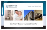 Cartier Square Apartments -   · PDF file  | [613] 232-RENT [7368] You’ll love being near the action The Cartier Square Apartments are downtown Ottawa’s convenient