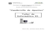“Cuadernillo de Apuntes” Taller de Informática II. · PDF fileAccess 2007 se puede utilizar para crear archivos con formatos de versiones anteriores (por ejemplo, Access 2000